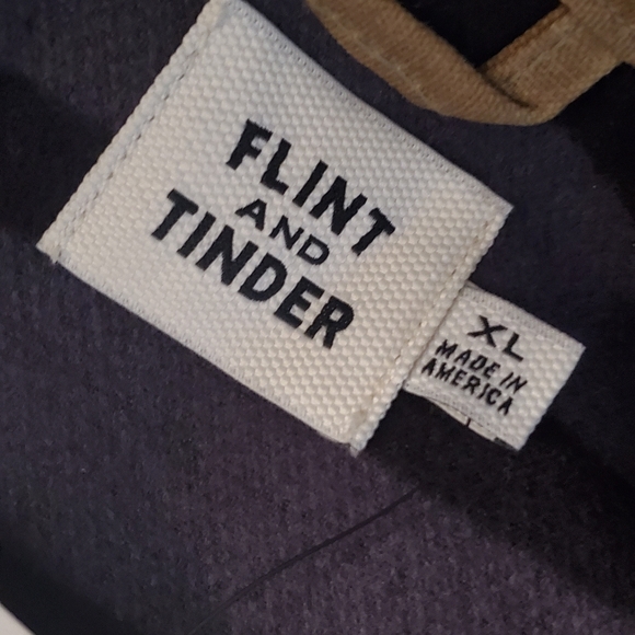 FLINT AND TINDER FLANNEL LINED WAXED TRUCKER JACKE - Picture 7 of 15